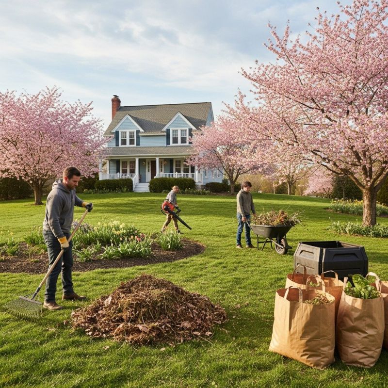 Contact About Landscape And Yard Clean Up Service